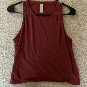 Balance Collection Burgundy Tank Top